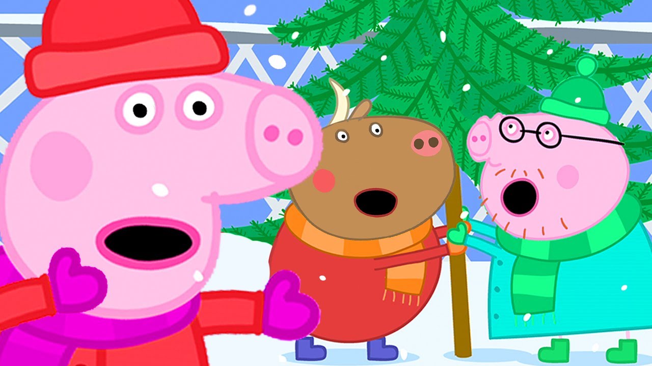 Peppa Pig Italiano 🎄 Peppa Compra Un Albero Di Natale 🎁 Collezione Italiano – Cartoni Animati