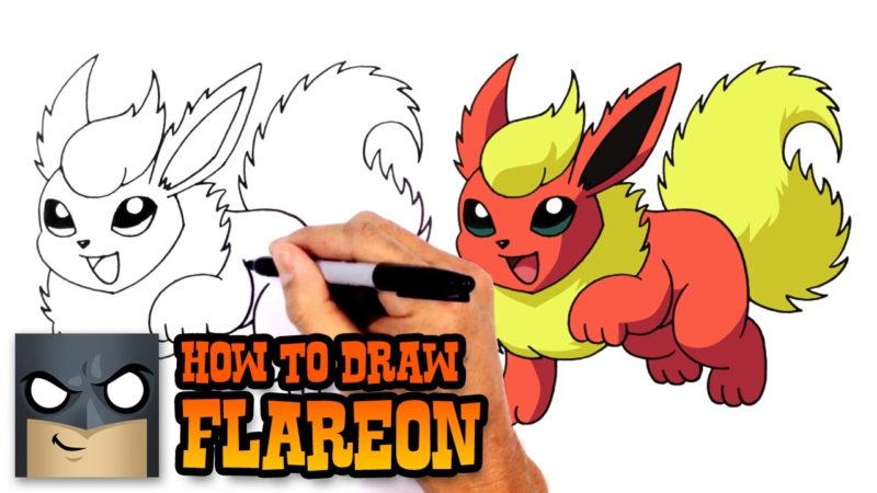 Come disegnare Flareon | Pokemon