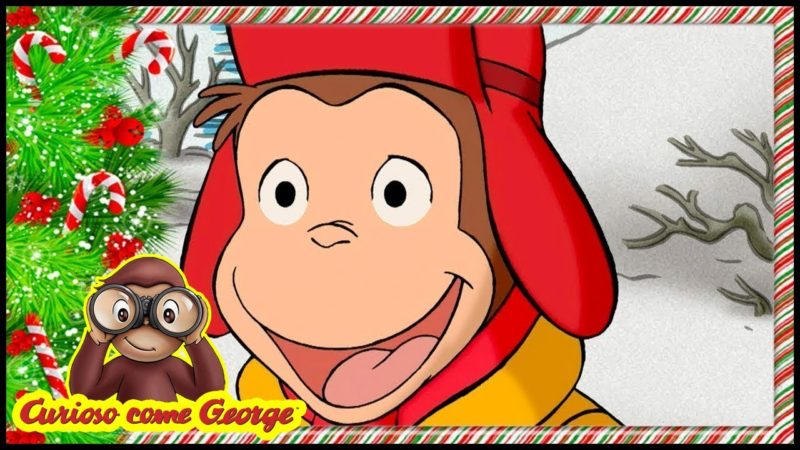 Curious George ⛄Episodi di Natale – La Scimmia delle Nevi🎄Cartoni 🐵George la Scimmia