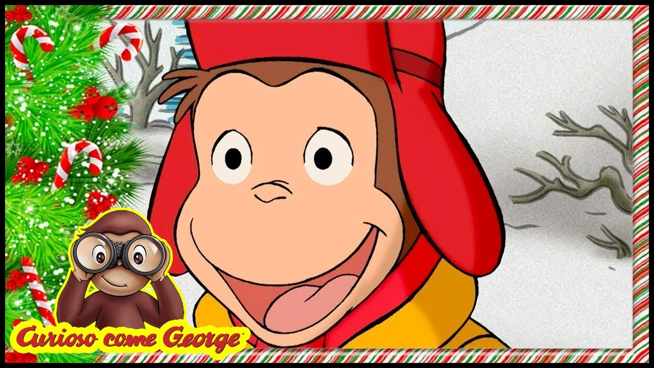 Curioso come George ⛄Episodi di Natale – La Scimmia delle Nevi🎄Cartoni 🐵George la Scimmia