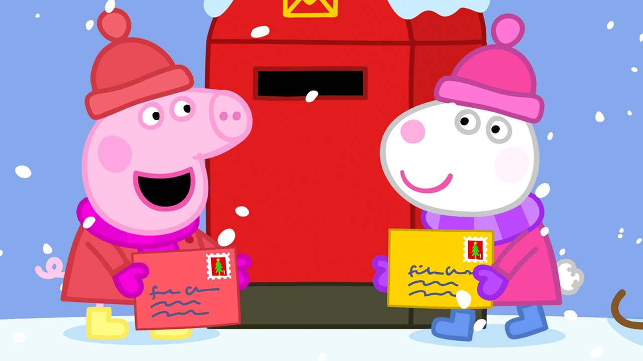 Peppa Pig Italiano 🎅 Lettera di Peppa a Babbo Natale – Collezione Italiano – Cartoni Animati