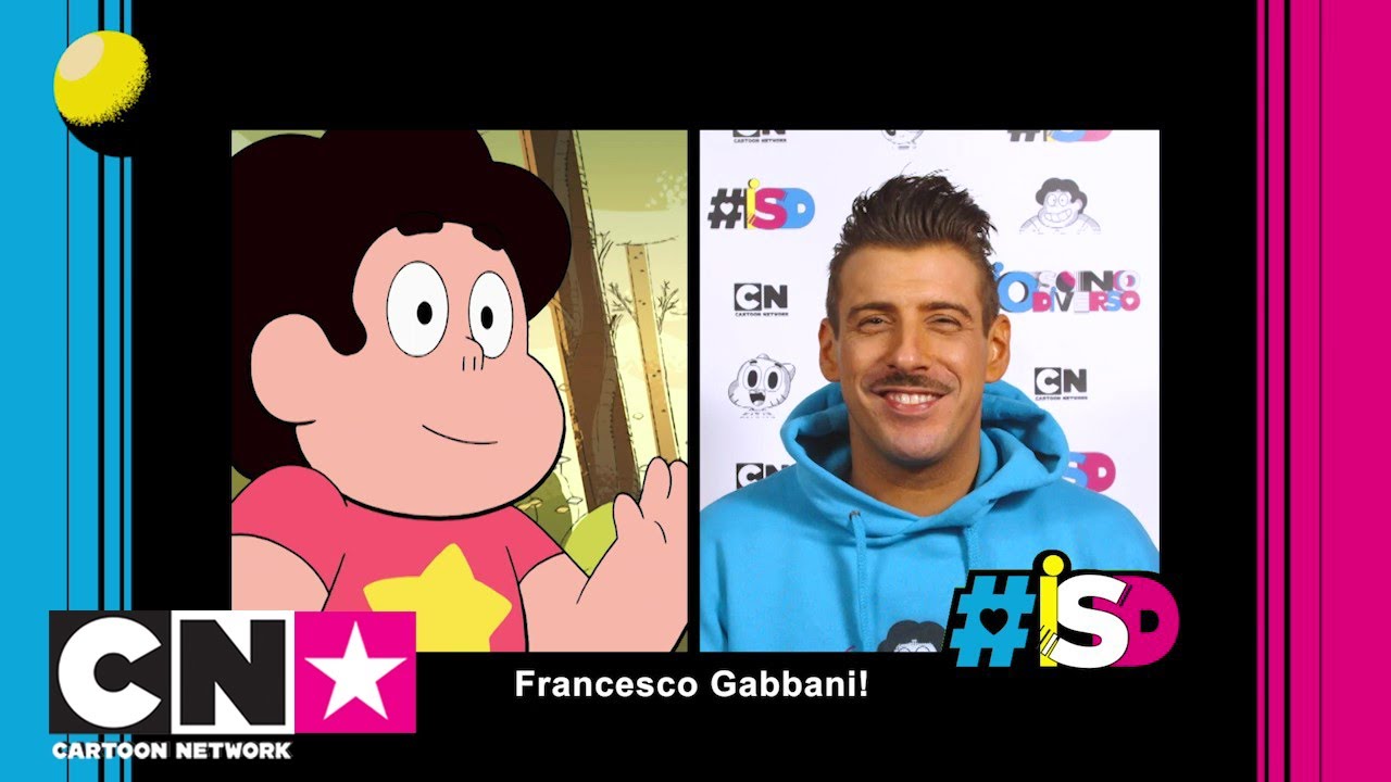 Francesco Gabbani & Steven Universe – Intervista Doppia | #IoSonoDiverso | Cartoon Network Italia