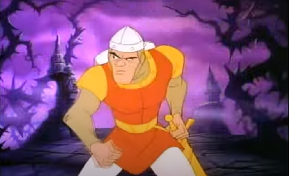 Dragon's Lair the animated film for the 1983 interactive video game