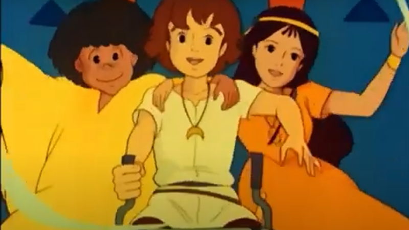 Esteban e le misteriose città d’oro – La serie anime del 1982