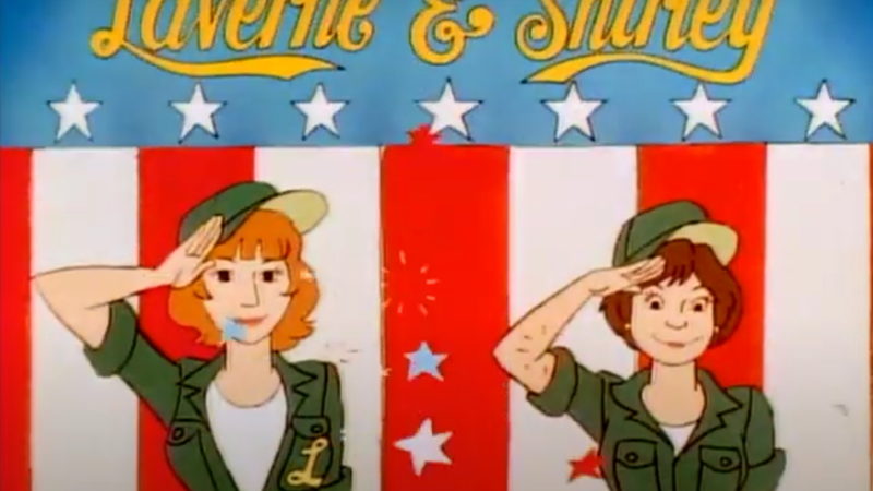 Laverne & Shirley – La serie animata di Hanna & Barbera del 1981