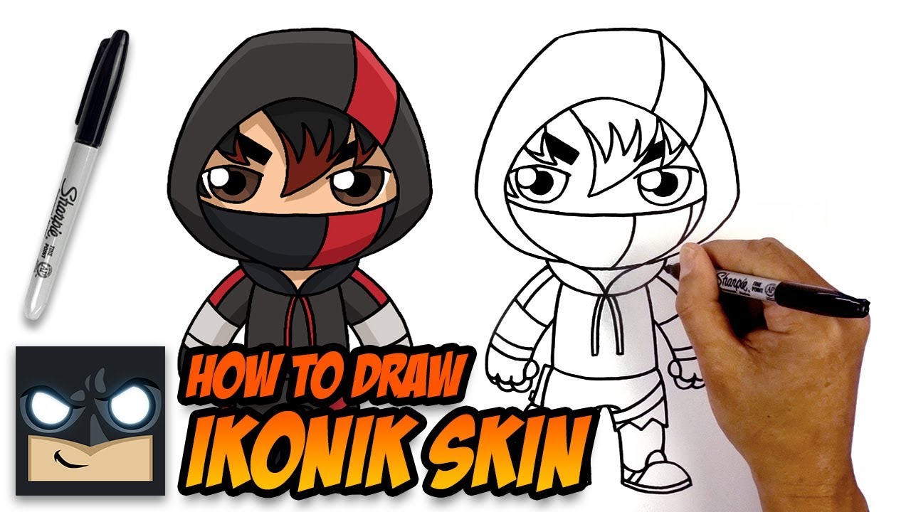 Come disegnare Fortnite | Ikonik Skin | Tutorial passo dopo passo