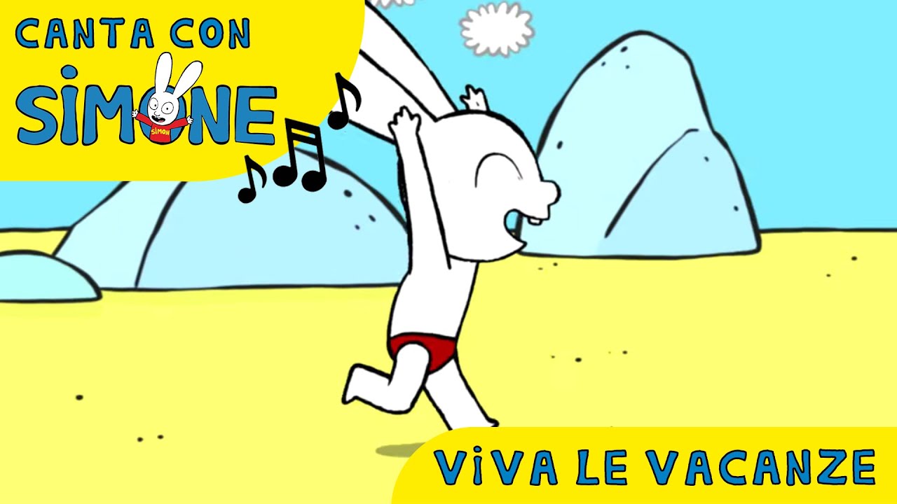 Simone – Viva Le Vacanze *Canzone* Siamo in vacanza HD [Ufficiale] Cartoni Animati