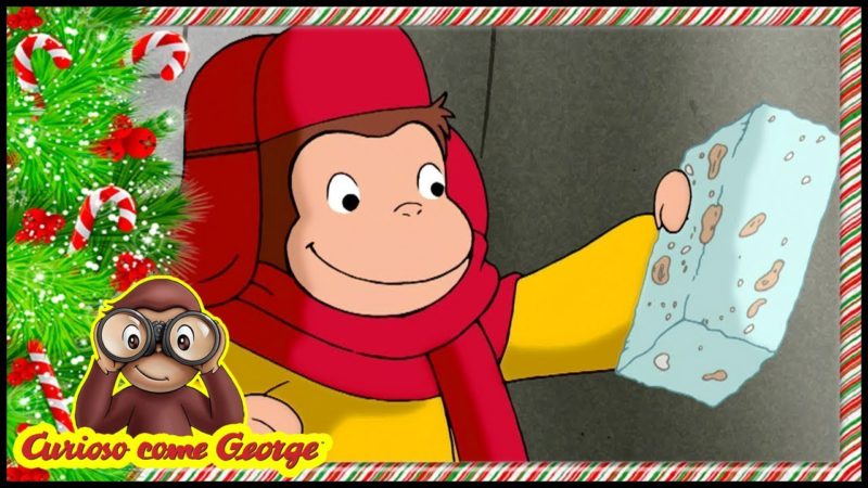 Curious George ⛄Episodi di Natale – Che Noia L'inverno!🎄Cartoni 🐵George la Scimmia
