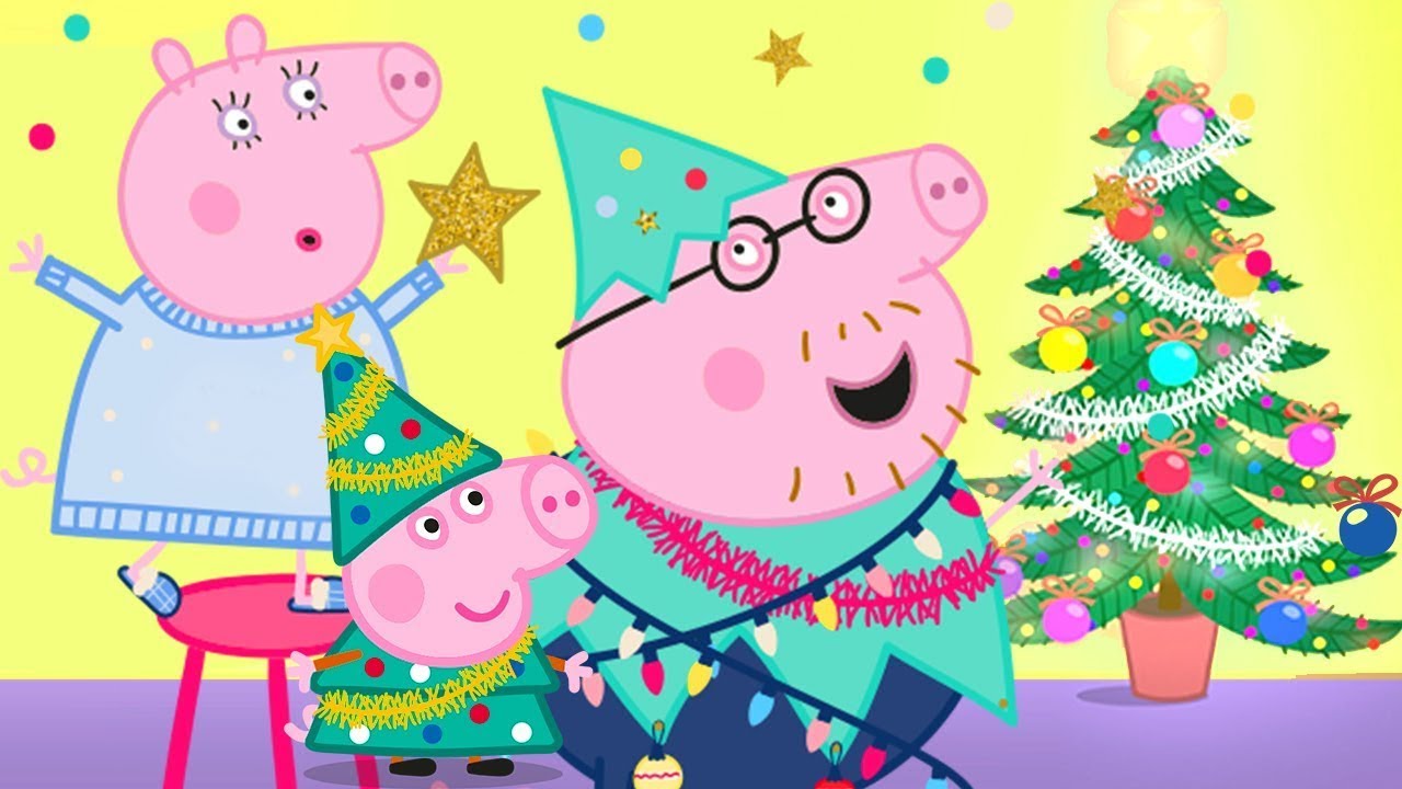 Peppa Pig Italiano 🎄 Peppa Decora L'albero Di Natale 🎁 Collezione Italiano – Cartoni Animati