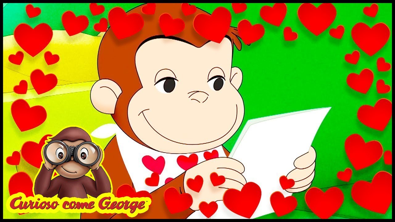 Curious George 🐵❤️Buon San Valentino, George – Speciale San Valentino ❤️🐵Cartoni per Bambini