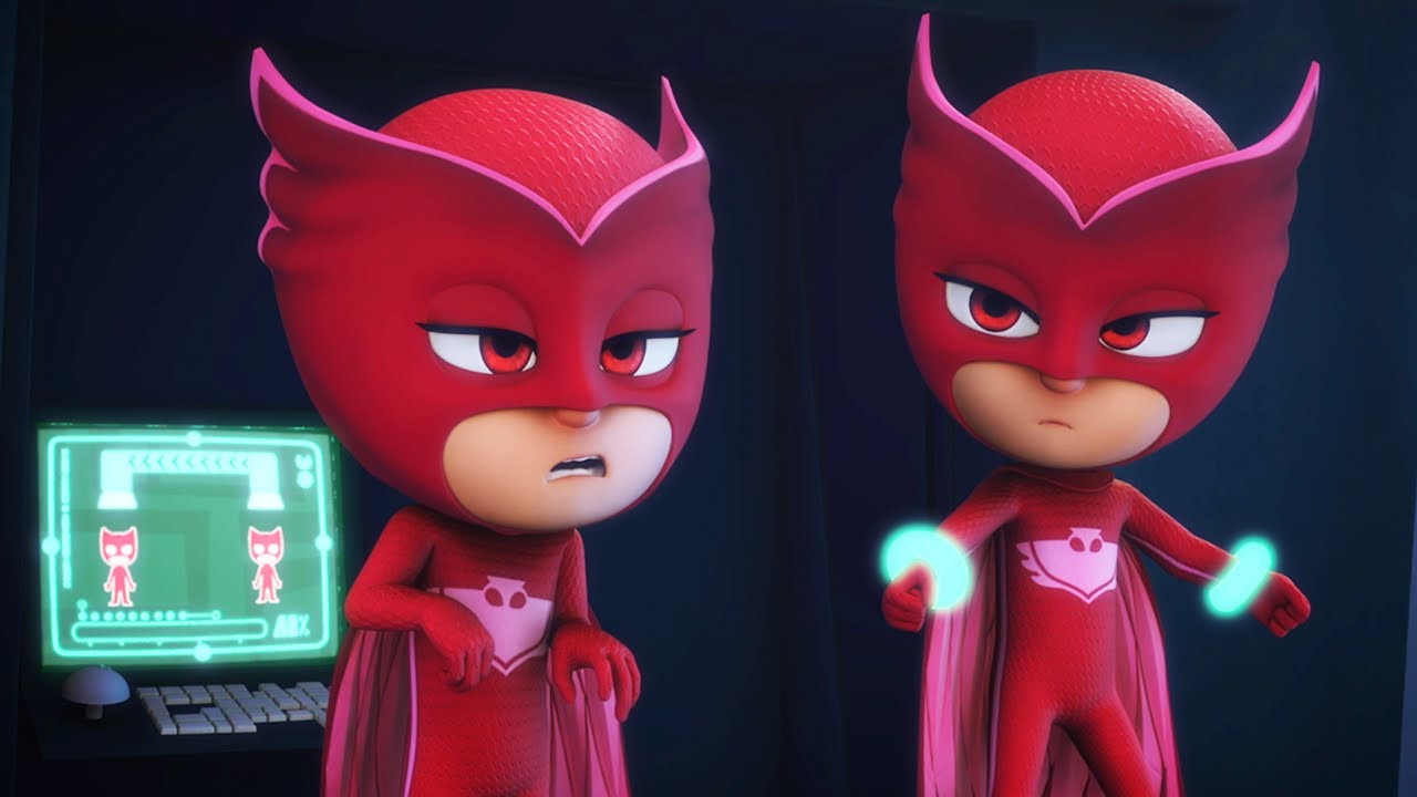PJ Masks Super Pigiamini 🌟 Romeo nel corpo di Gufetta! | Nuovi Episodi | Cartoni Animati