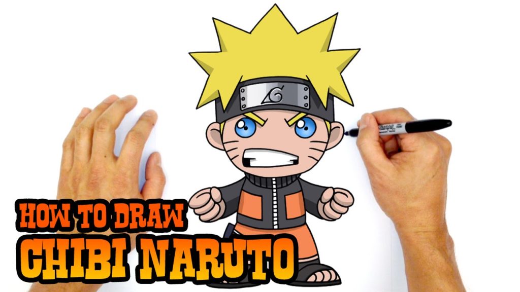 Cómo dibujar a Naruto | Naruto Shippuden - Dibujos animados en línea
