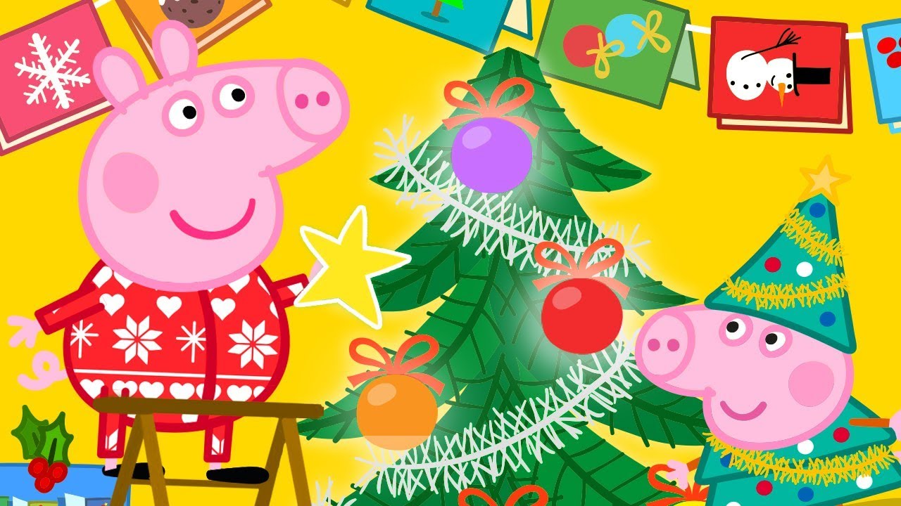 Peppa Pig Italiano 🎄 Peppa Decora L'albero Di Natale 🎁 Collezione Italiano – Cartoni Animati
