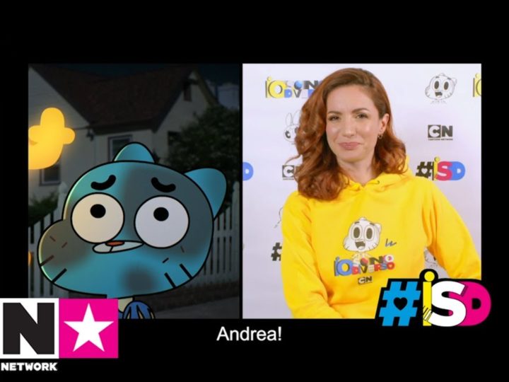 Andrea Delogu e Gumball – Intervista Doppia | #IoSonoDiverso​ | Cartoon Network Italia