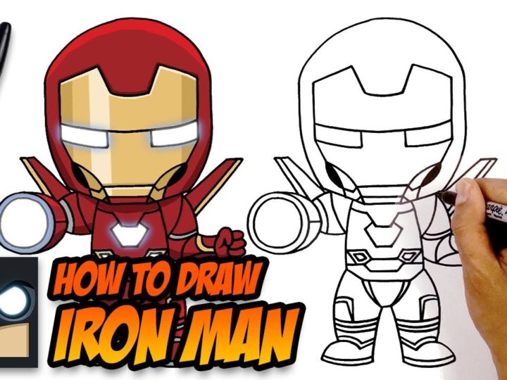 Come disegnare Iron Man | Vendicatori | Tutorial passo dopo passo