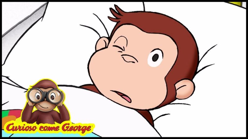 Curious George 🐵A letto, George! 🐵Cartoni per Bambini 🐵George la Scimmia
