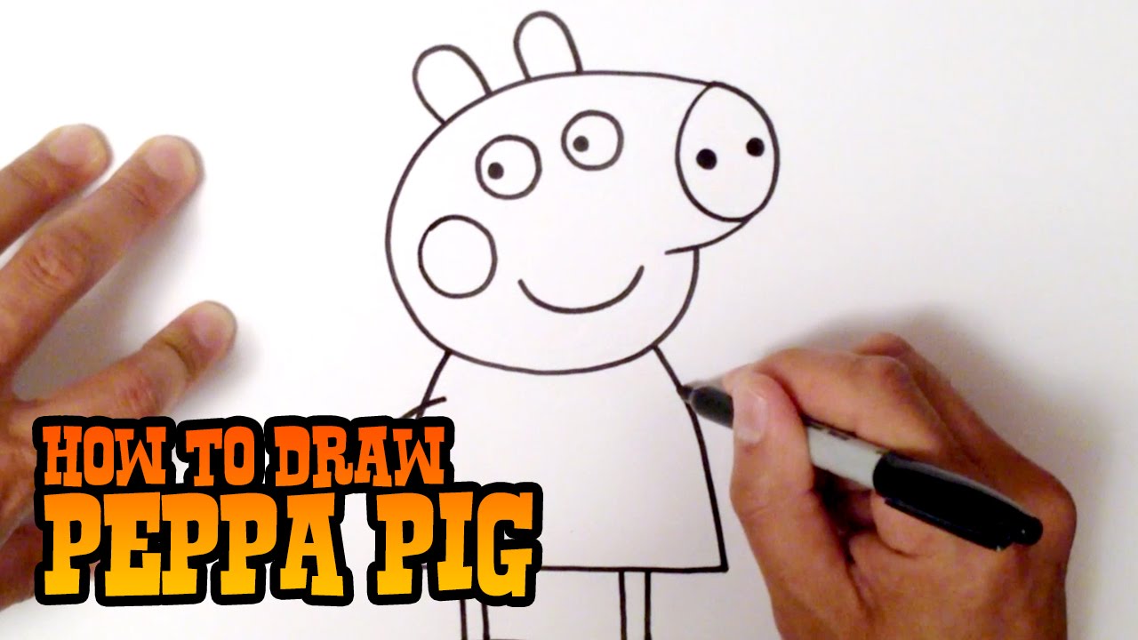 Come disegnare Peppa Pig – Lezione video passo dopo passo