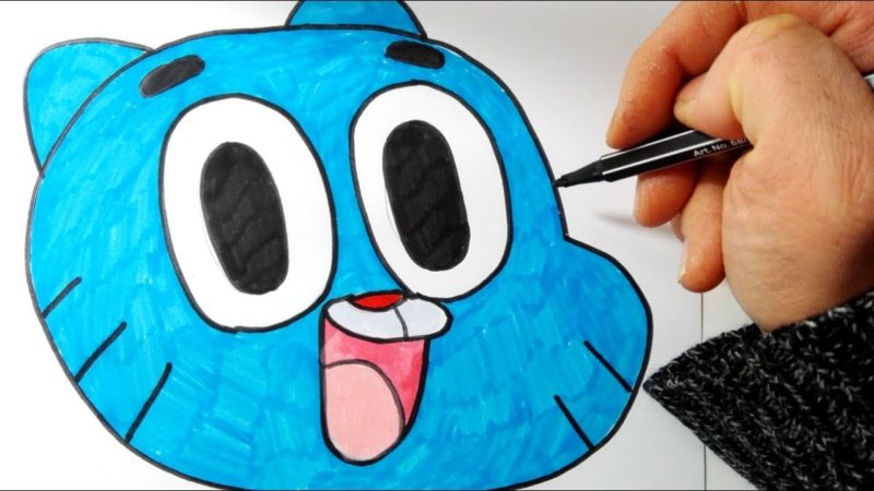 Video tutorial sobre cómo dibujar y construir personajes de dibujos animados