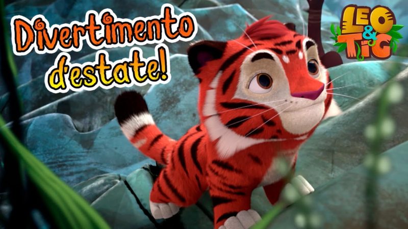 Leo e Tig Italia 🐯🐆 ☀ Divertimento d'estate! 😎 Collezione di episodi 🐯🐆 Cartone animato per bambini