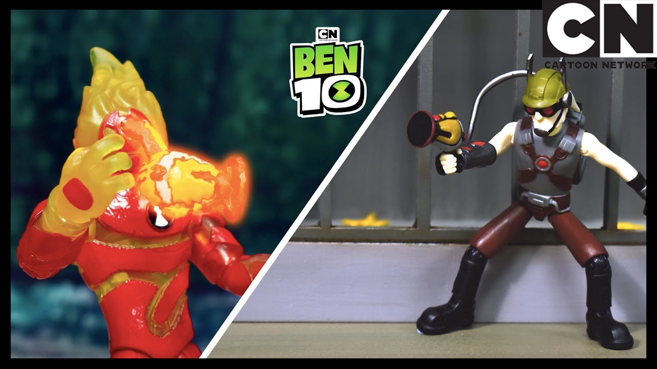 Ben 10 Toyplay | Inferno vs Dr. Animo | Cartoon Network