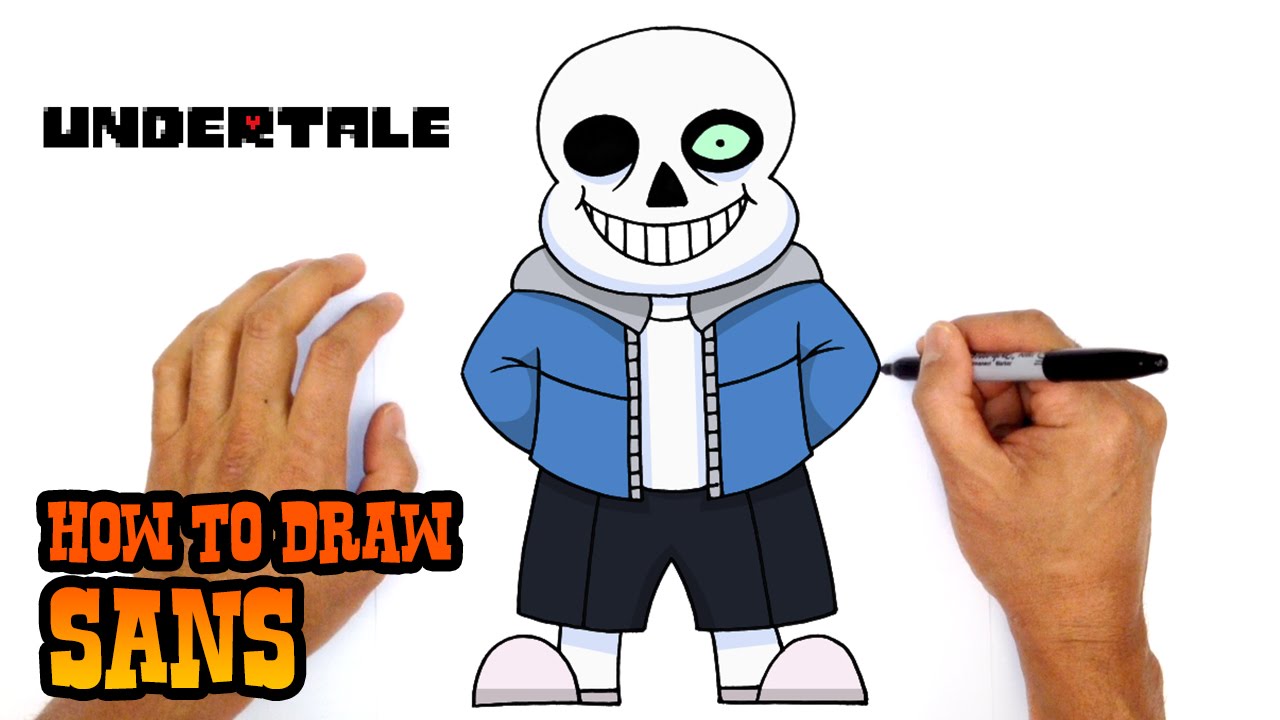 How To Draw Dragon Sans Very Easy vẽ sans rồng đơn giản  Bilibili