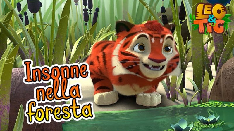 Leo e Tig Italia 🐯🐆 💤 Insonne nella foresta 🥱 Cartone animato per bambini
