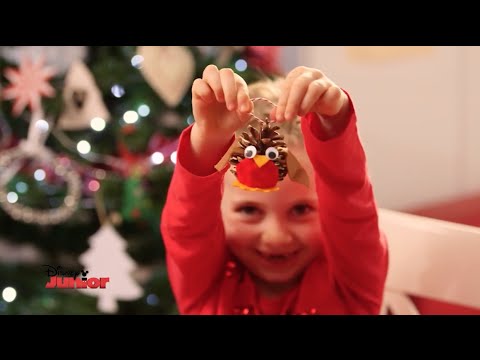 Disney Junior Decorazioni di Natale – Pigna-gufetto