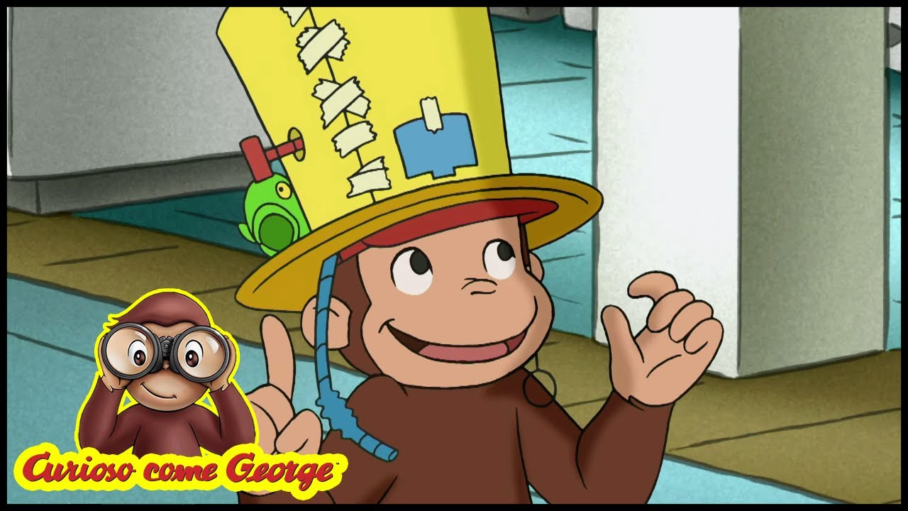 Curious George 🐵Il cappello creativo 🐵Cartoni per Bambini