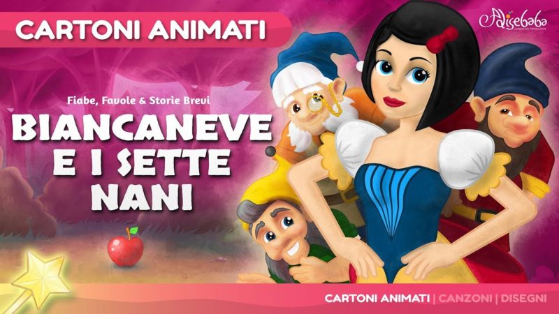 Biancaneve e i Sette Nani storie per bambini | cartoni animati Italiano | Storie della buonanotte