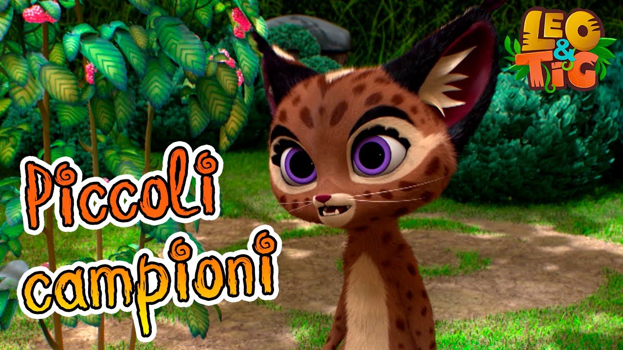 Leo e Tig Italia 🐯🐆 🏆 Piccoli campioni 🏅 Cartone animato per bambini