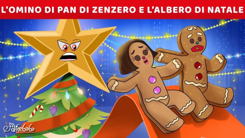 L'omino Di Pan Di Zenzero E L’albero Di Natale | Cartoni Animati I Fiabe e Favole Per Bambini