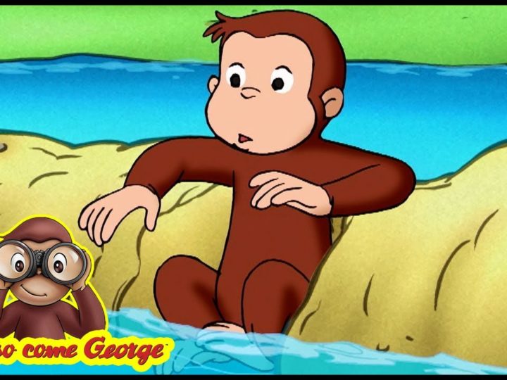 Curioso come George 🐵 Salvate i Pesci 🐵 Cartoni Animati per Bambini 🐵  Episodio Completo
