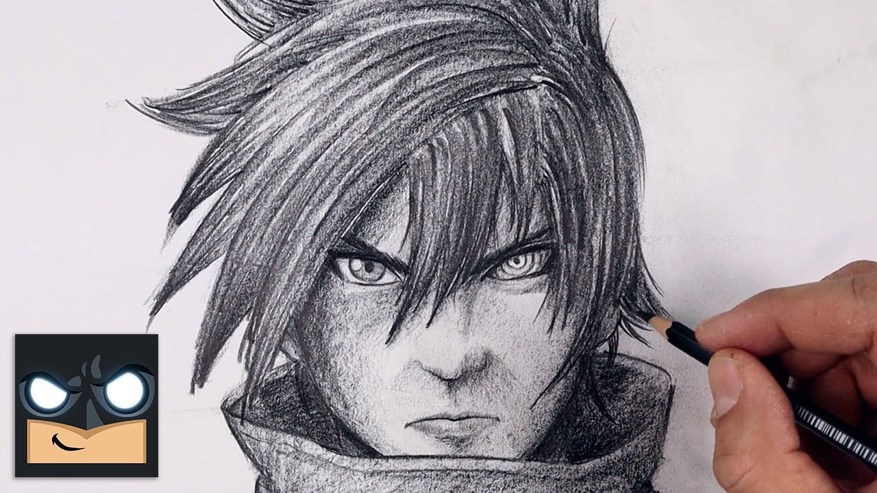 Come disegnare Sasuke con la matita