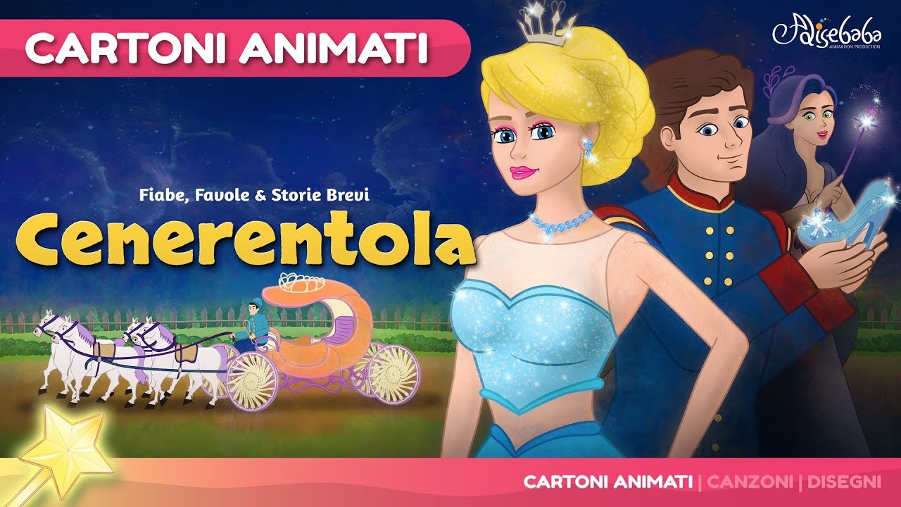 Cenerentola – Cinderella- (Nuovo) Cartone Animati | Storie per Bambini