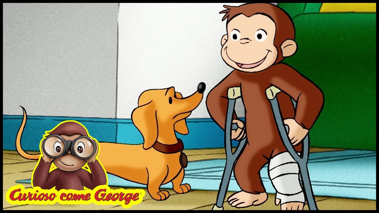 Curious George 🐵126 A Spasso con Hundley 🐵 Cartoni Animati per Bambini 🐵 Stagione 1