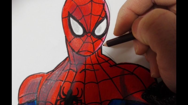 Come disegnare e colorare Spider-Man