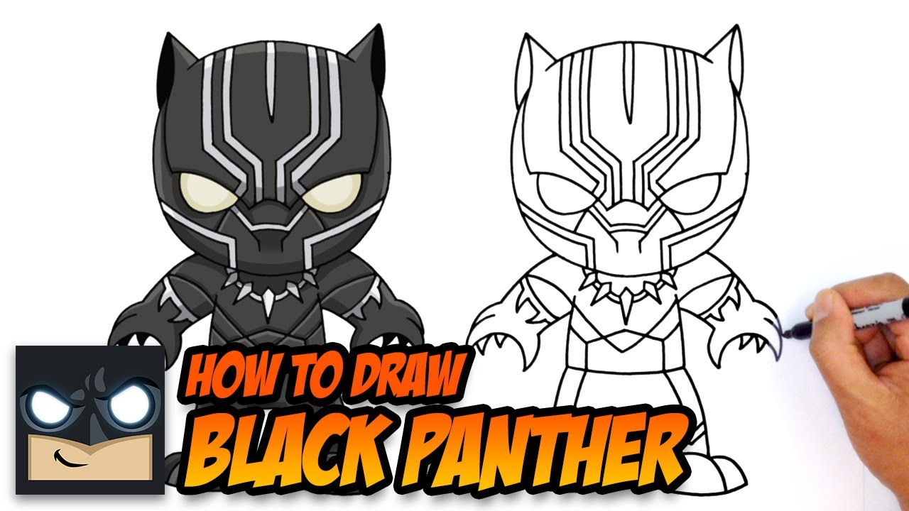Come disegnare pantera nera | I Vendicatori