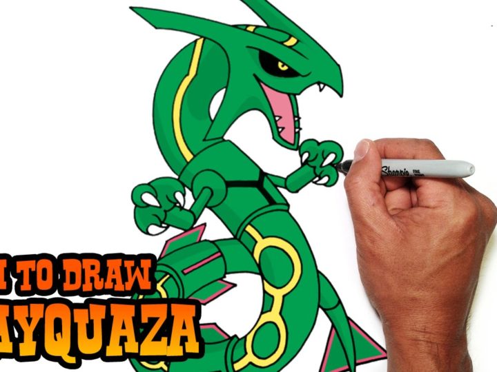Come disegnare Rayquaza | Pokemon