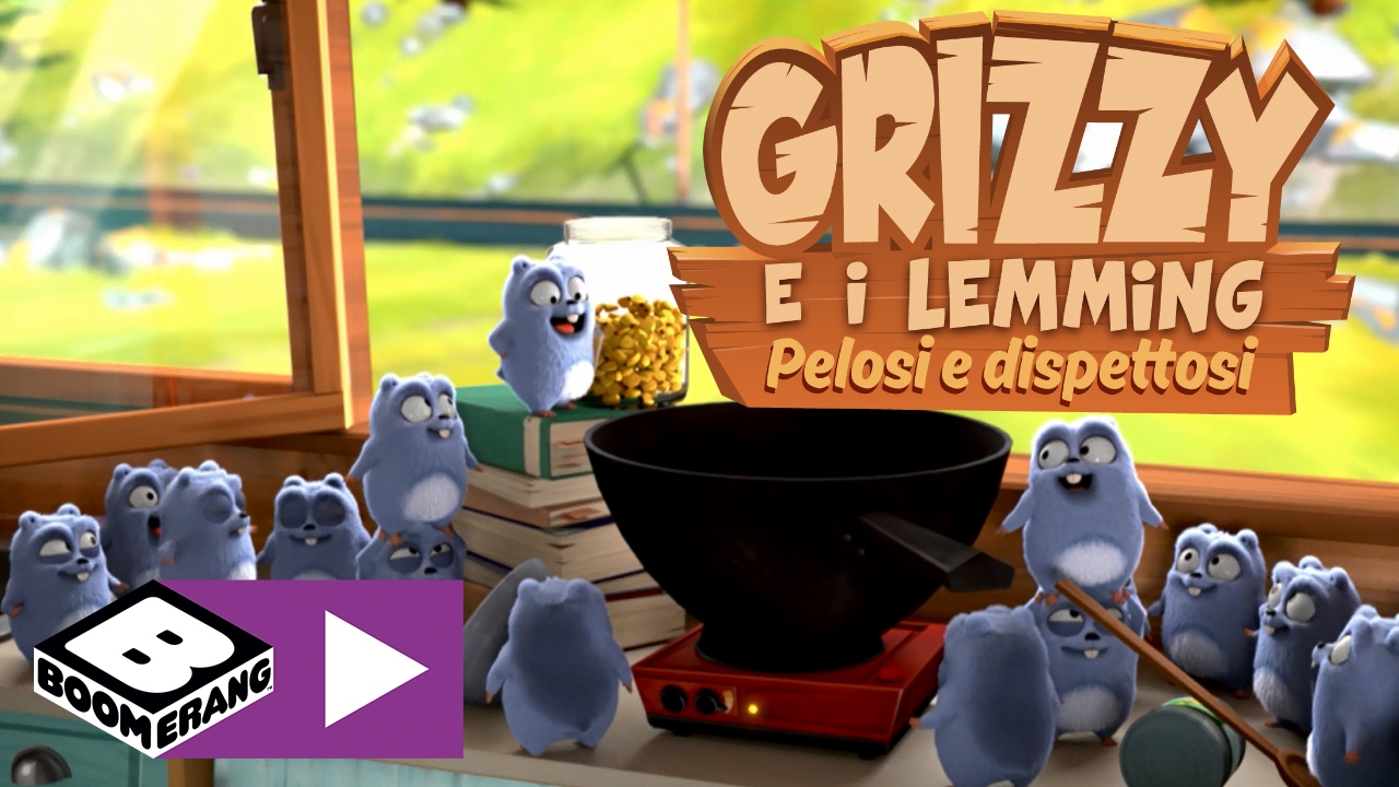 Grizzy e i Lemming | Popcorn | Boomerang