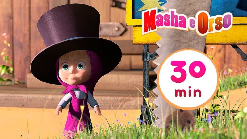 Masha e Orso 🐻👱‍♀️ Un Amico a  Strisce 🐯 Collezione di episodi 💥 Cartoni animati per bambini