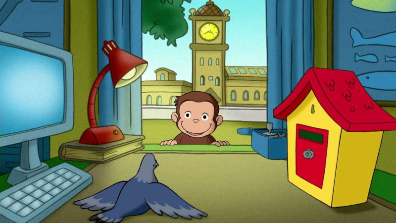 Curious George 🐵  George il distruttore di orologi 🐵Cartoni per Bambini
