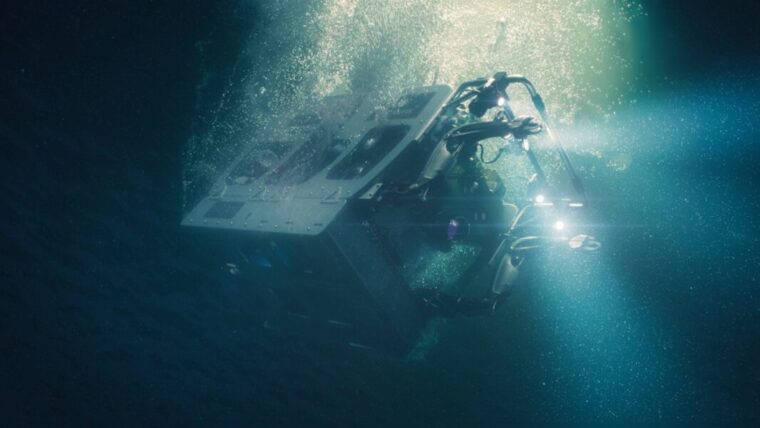 CGI ROV sott'acqua a La Fortuna 