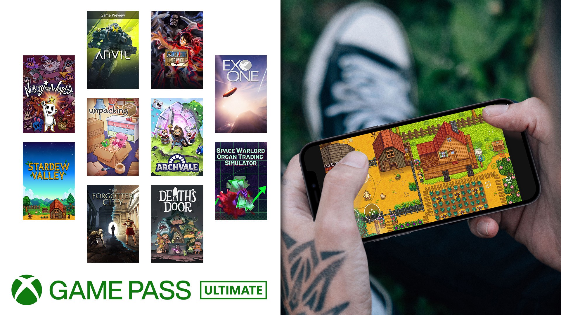 Xbox Game Pass - Controlli touch