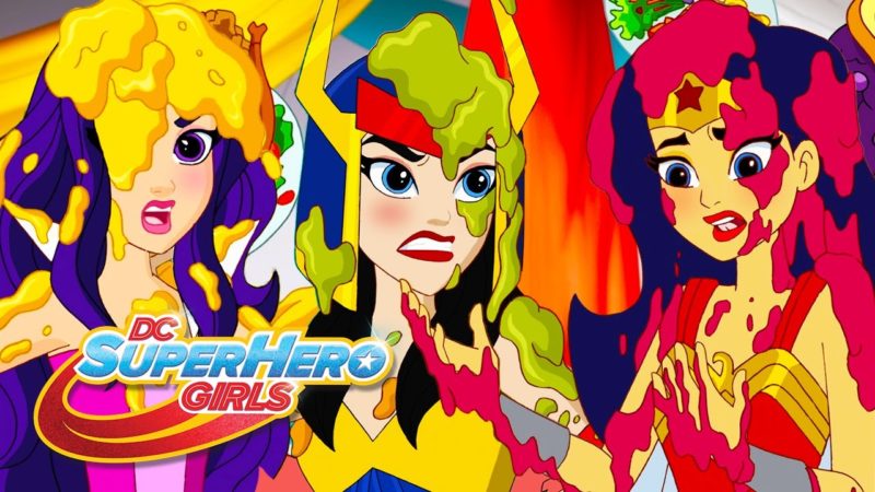 Battaglia col cibo Superhero | Italia | DC Super Hero Girls