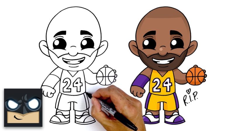 Come disegnare Kobe Bryant | LA Lakers