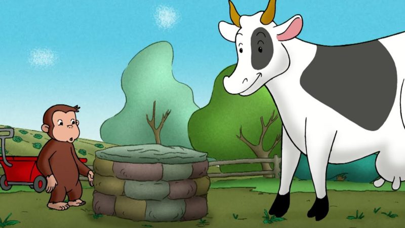 Curioso Come George 🐵 Tenere Fuori le Mucche 🐵Cartoni per Bambini
