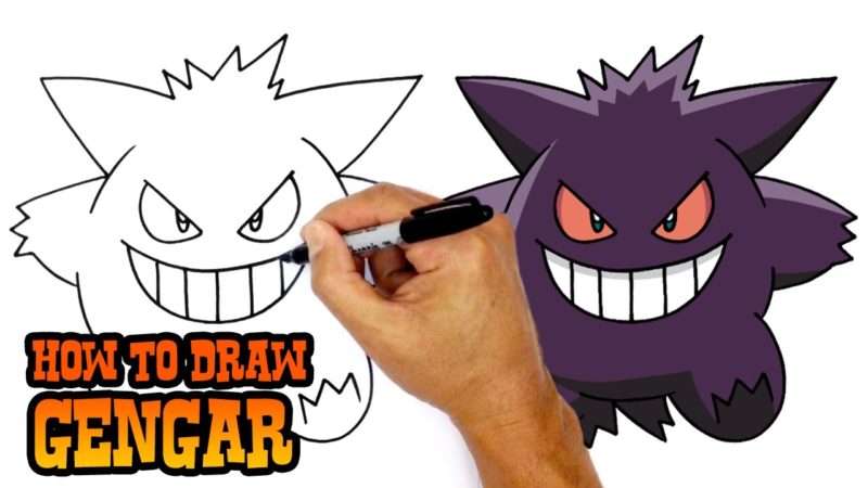 Come disegnare Pokemon | Gengar