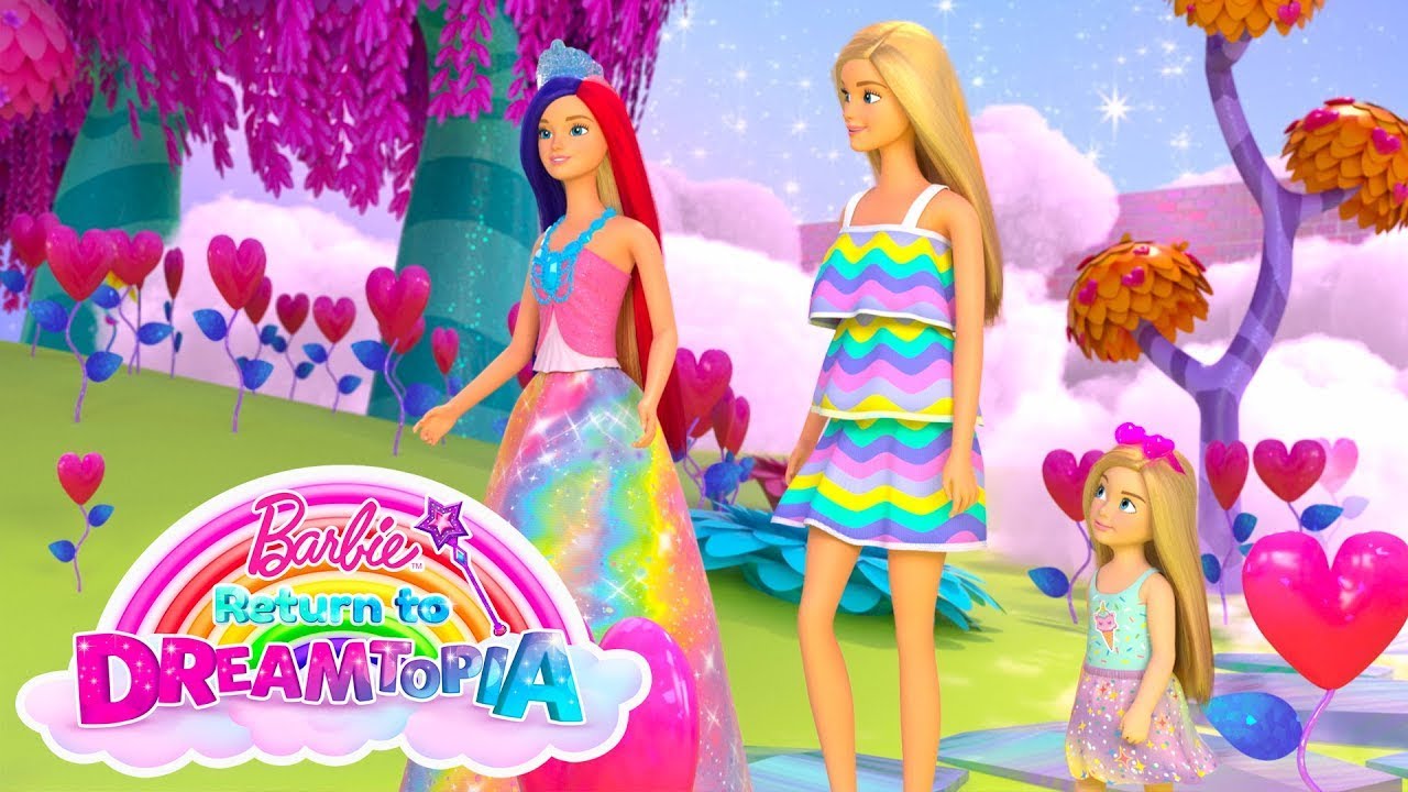 🌈Barbie incontra le SIRENE e la REGINA DELL'ARCOBALENO 👑 | Barbie Ritorno a Dreamtopia