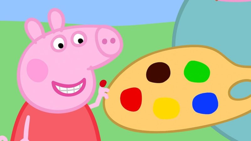 Peppa Pig Italiano 🎨 Peppa Impara A Dipingere – Collezione Italiano – Cartoni Animati