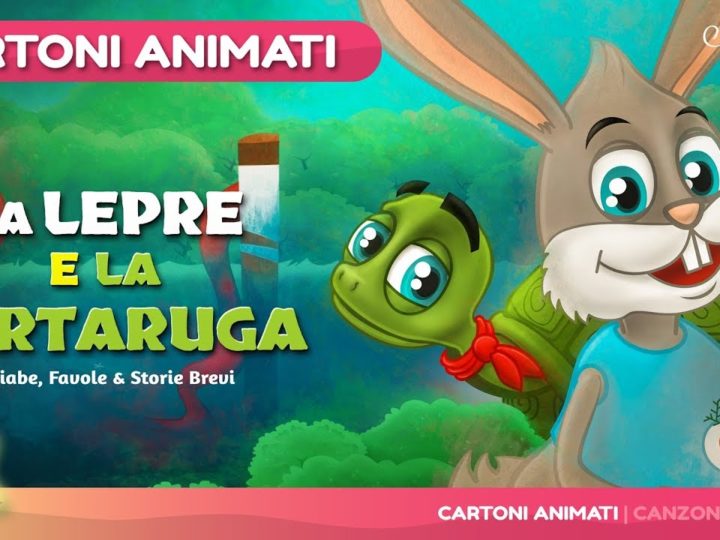 La Lepre e la Tartaruga storie per bambini | Cartoni animati